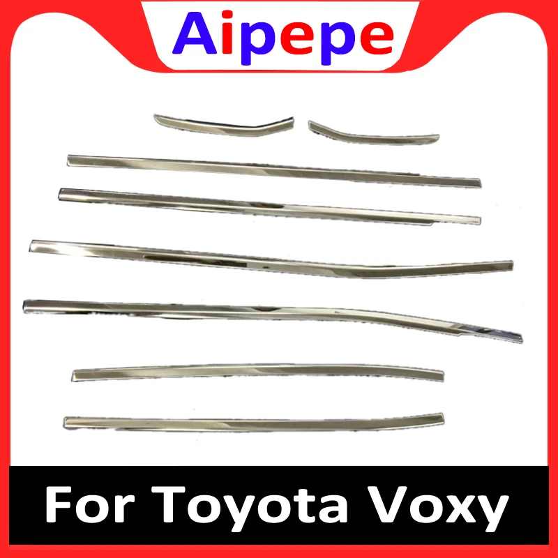 Stainless Steel Car Window Trim Strips Outer Decoration Refit 8pcs for Toyota NOAH/VOXY 2014-2017 Window Lower Sill Trim
Stainless Steel Car Window Trim Strips Outer Decoration Refit 8pcs for Toyota NOAH/VOXY 2014-2017 Window Lower Sill Trim