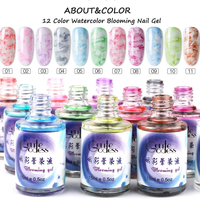 15ml New Watercolor Ink Gel Nail Polish Blooming Nail Gel Smoke Watercolor Purple Blue Art Gel Varnish Manicure DIY Design
15ml New Watercolor Ink Gel Nail Polish Blooming Nail Gel Smoke Watercolor Purple Blue Art Gel Varnish Manicure DIY Design