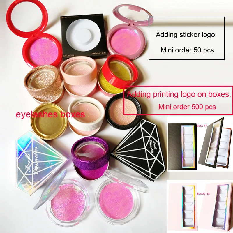 Custom label package 3D mink eyelashes Eyelashes box,no lashes inside custom personal label round box for sale
Custom label package 3D mink eyelashes Eyelashes box,no lashes inside custom personal label round box for sale