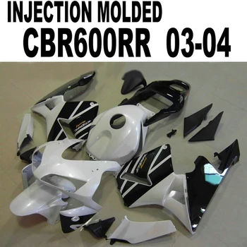 White black Injection molding Fairing kit for Honda CBR 600 2003 2004 03 04 (100%fit ) Fairings cbr600 lI31
White black Injection molding Fairing kit for Honda CBR 600 2003 2004 03 04 (100%fit ) Fairings cbr600 lI31