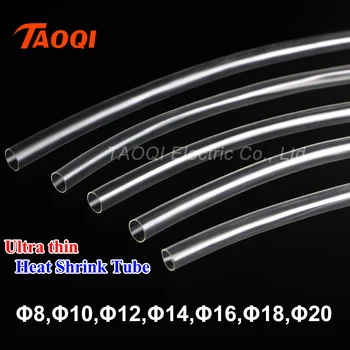 1Meter 2:1 Clear Heat Shrink Tube 8mm 10mm 12mm 14mm 16mm 18mm 20mm Ultra thin Heatshrink Tubing Cable Sleeves Wire wrap kit
1Meter 2:1 Clear Heat Shrink Tube 8mm 10mm 12mm 14mm 16mm 18mm 20mm Ultra thin Heatshrink Tubing Cable Sleeves Wire wrap kit