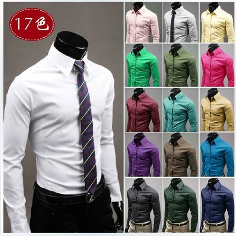 Men Top Long Sleeve Men Fine Anti-wrinkle Business Shirt Men's Solid Color Lapel Shirt Personalized Casual Party Top 6492
Men Top Long Sleeve Men Fine Anti-wrinkle Business Shirt Men's Solid Color Lapel Shirt Personalized Casual Party Top 6492