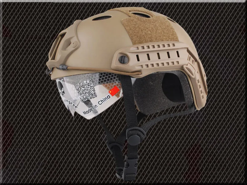 Tactical Fast Helmet with Protective Goggle PJ Type Outdoor Hunting Cycling Motorcycle Military Jump Helmets Emerson Gear
Tactical Fast Helmet with Protective Goggle PJ Type Outdoor Hunting Cycling Motorcycle Military Jump Helmets Emerson Gear