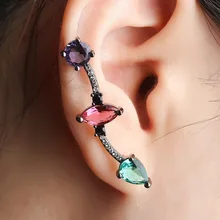2018 New Black White Copper Colorful AAA Cubic Zirconia Stud Earrings Fashion Jewelry Female Wedding Party Gift Women's Fashion
2018 New Black White Copper Colorful AAA Cubic Zirconia Stud Earrings Fashion Jewelry Female Wedding Party Gift Women's Fashion