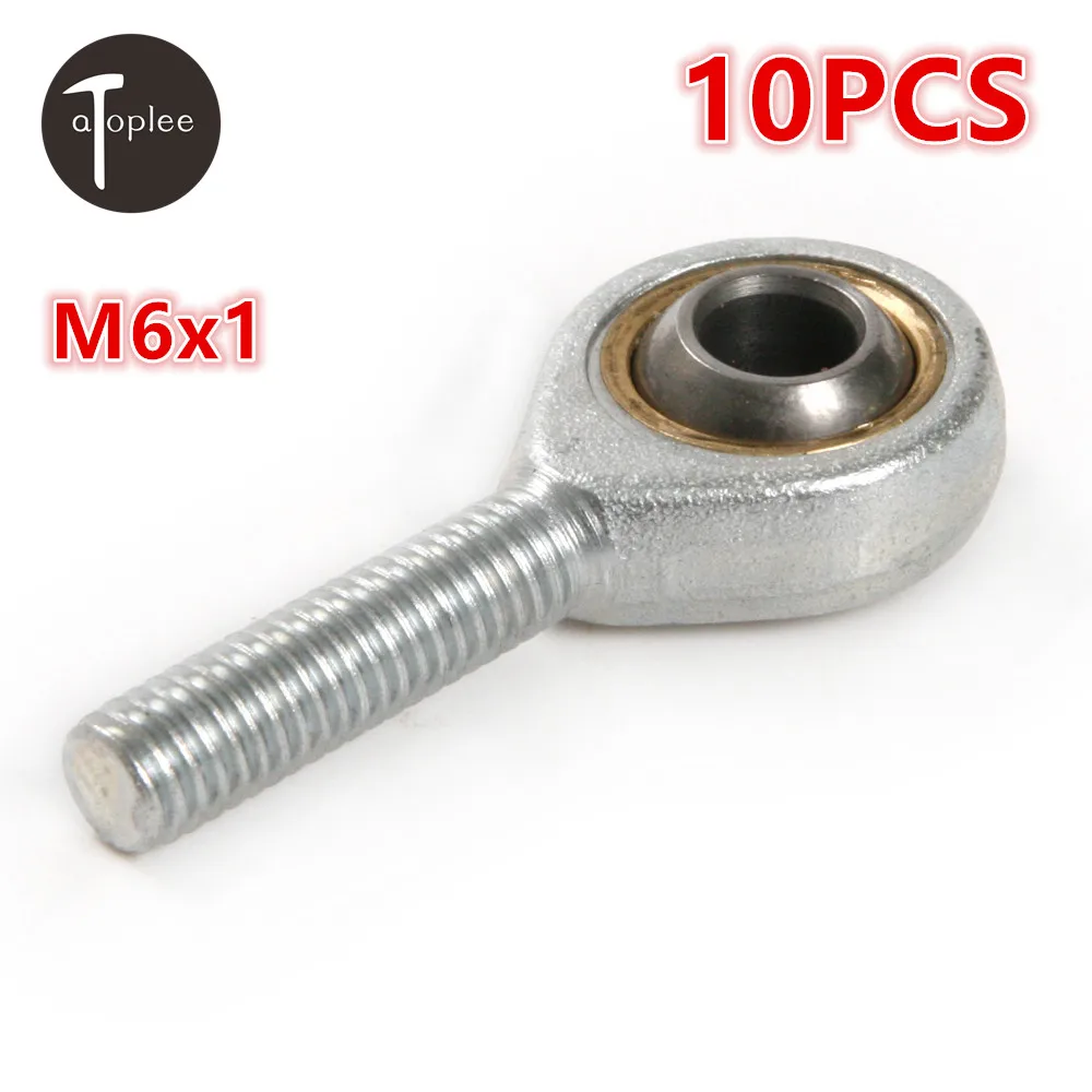 10PCS M6 Male Ball Bearing External Thread Fish Eye Rod End Joint Bearing Bearing Steel Machine Oscillating Bearing
10PCS M6 Male Ball Bearing External Thread Fish Eye Rod End Joint Bearing Bearing Steel Machine Oscillating Bearing