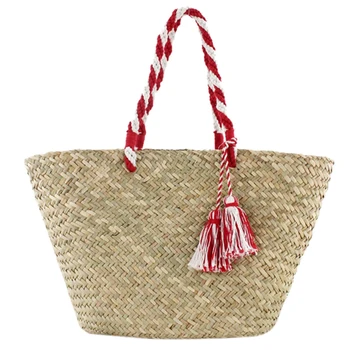 NEW-Women Simple Straw Handbag Shoulder Bag Tassels Tote Summer Beach Zipper Shopping Crossbody Fashion Travel Messenger Bag
NEW-Women Simple Straw Handbag Shoulder Bag Tassels Tote Summer Beach Zipper Shopping Crossbody Fashion Travel Messenger Bag