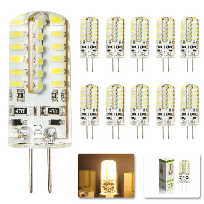 10pcs/lot 48 LED G4LED lamp12V 6W LED Bulb 3014SMD LED spot light warranty good quality energy saving lamp LED
10pcs/lot 48 LED G4LED lamp12V 6W LED Bulb 3014SMD LED spot light warranty good quality energy saving lamp LED