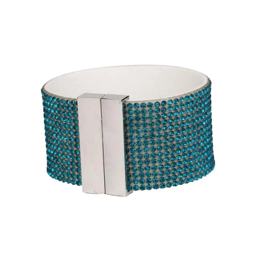 2018 The Fashionable Bracelets Leather Wrap Wristband Cuff Punk Crystal Charm Bracelet Popular Accessory Jewelry
2018 The Fashionable Bracelets Leather Wrap Wristband Cuff Punk Crystal Charm Bracelet Popular Accessory Jewelry