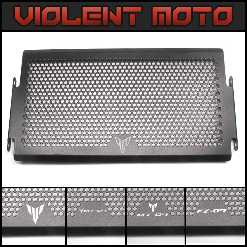 

For Yamaha Mt07 Tracer Mt-07 FZ07 FZ-07 MT 07 2014-2018 XSR700 radiator protective cover Guards Radiator Grille Cover Protecter