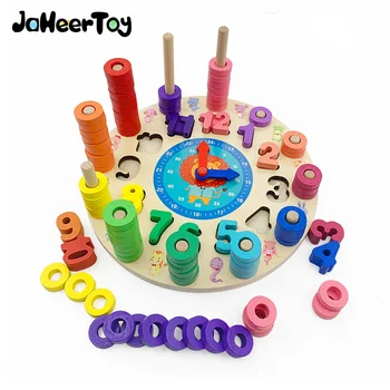 JaheerToy Math Toy for children Baby Learning Time Clock Model Count Color Cognition Montessori Early Educational Toys Kids 
JaheerToy Math Toy for children Baby Learning Time Clock Model Count Color Cognition Montessori Early Educational Toys Kids