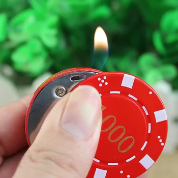 2017 Fashion Mini Coin-Shaped Lighter Metal Chips Butane Flame Lighter Novelty Gadget Retro Men Gadgets Gift For Smokers
2017 Fashion Mini Coin-Shaped Lighter Metal Chips Butane Flame Lighter Novelty Gadget Retro Men Gadgets Gift For Smokers