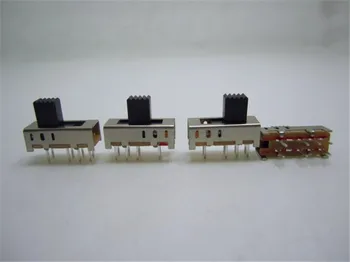 10pcs SS23E02 6mm High Knob 8 Pin 3 Position 2P3T DP3T Vertical Slide Switch 0.3A 50V DC
10pcs SS23E02 6mm High Knob 8 Pin 3 Position 2P3T DP3T Vertical Slide Switch 0.3A 50V DC