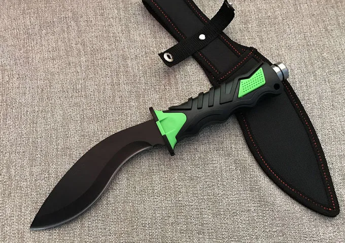 Tactical Survival Diving Knife,440C Blade Rubber Handle Hunting Fixed Knives,Camping Knife.
Tactical Survival Diving Knife,440C Blade Rubber Handle Hunting Fixed Knives,Camping Knife.