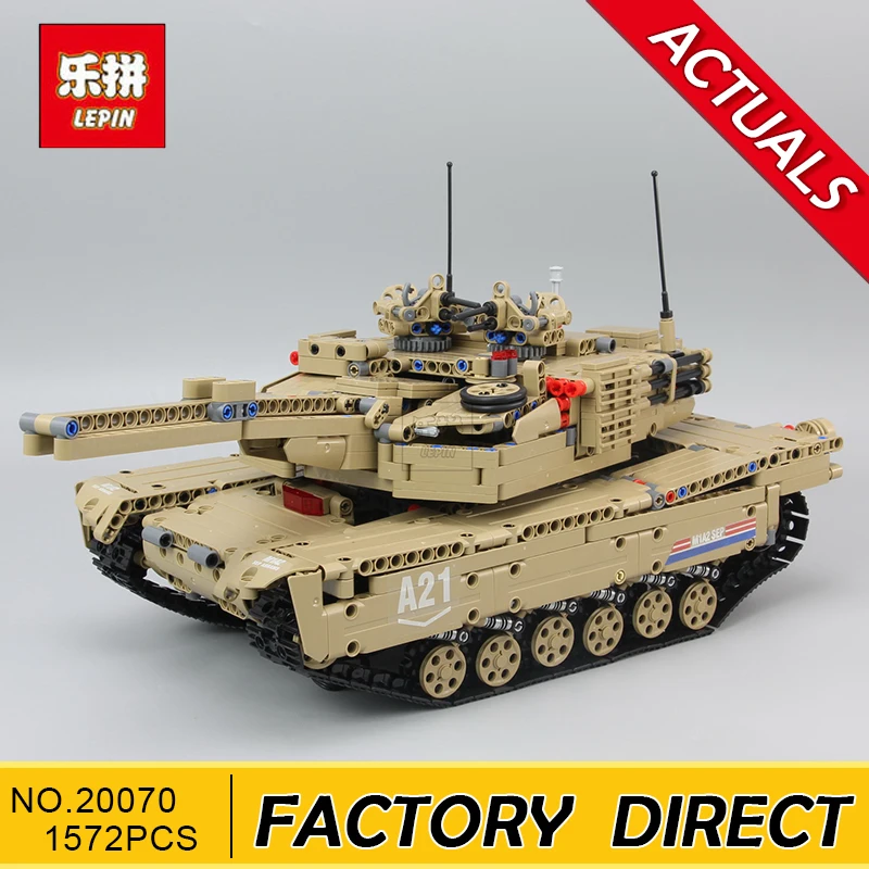 Lepin 20070 1572Pcs MOC Technic The Remote Control RC Tank Military War Building Block Brick Chirstmas Educational Toy
Lepin 20070 1572Pcs MOC Technic The Remote Control RC Tank Military War Building Block Brick Chirstmas Educational Toy