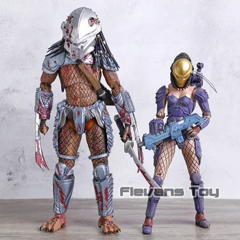 2pcs/set Alien VS Predator Hornhead Predator / Machiko Noguchi PVC Action Figure Toy Movable Model Figurine Gift
2pcs/set Alien VS Predator Hornhead Predator / Machiko Noguchi PVC Action Figure Toy Movable Model Figurine Gift