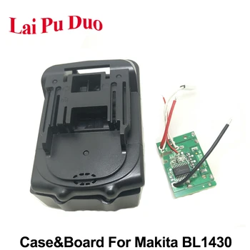 BL1430 Battery Plastic Case (no battery cell) Charging Protection Circuit Board For Makita 14.4V Li-ion 194230-4 LXT400 Battery
BL1430 Battery Plastic Case (no battery cell) Charging Protection Circuit Board For Makita 14.4V Li-ion 194230-4 LXT400 Battery