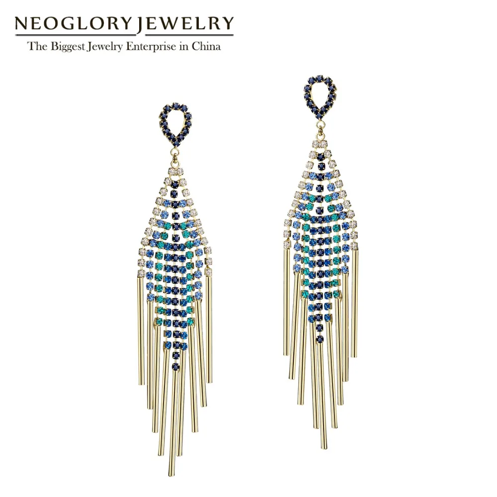 Neoglory Chandelier Colorful Rhinestone S925 Silver Needle Tassel Waterfall Drop Dangle Earrings for Women 2018 New Brand
Neoglory Chandelier Colorful Rhinestone S925 Silver Needle Tassel Waterfall Drop Dangle Earrings for Women 2018 New Brand