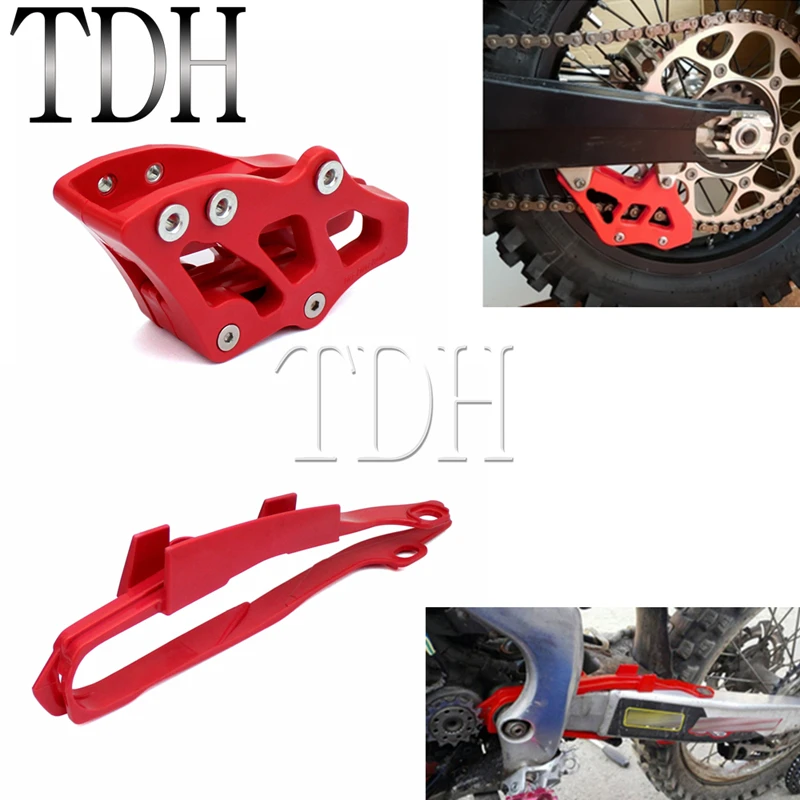 Motocross Dirt Bike Red Swingarm Chain Guide Guard With Chain Slider Guard Protector For Honda CR CRF 125 250 450 R X 2000-2007
Motocross Dirt Bike Red Swingarm Chain Guide Guard With Chain Slider Guard Protector For Honda CR CRF 125 250 450 R X 2000-2007