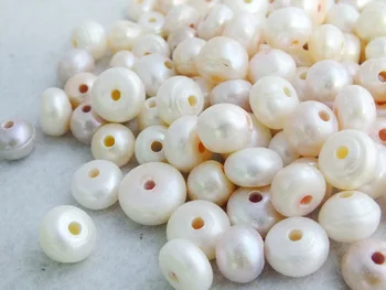 Wholesale 300pcs/lot 2.5mm big hole ,White freshwaer pearl beads for jewelry making 10-14mm A-2506
Wholesale 300pcs/lot 2.5mm big hole ,White freshwaer pearl beads for jewelry making 10-14mm A-2506