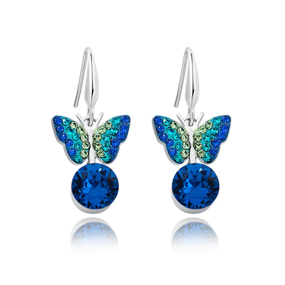 2017 Hot Sale Valentine's Day gift Classic Vintage butterfly hook earrings with crystal from Swarovski Bijoux Wholesale
2017 Hot Sale Valentine's Day gift Classic Vintage butterfly hook earrings with crystal from Swarovski Bijoux Wholesale