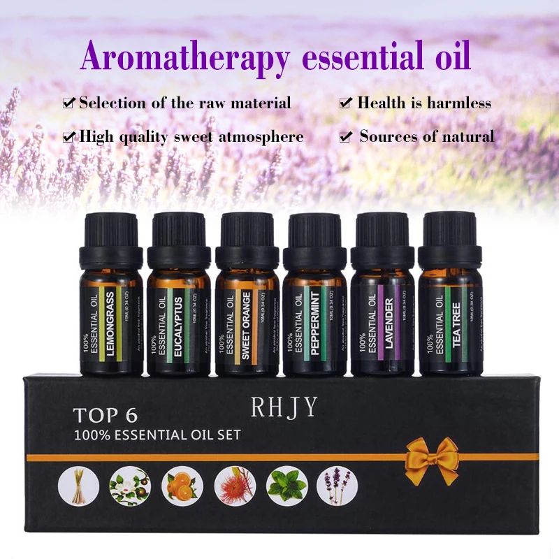 100% Pure Aromatherapy Oils Kit For Humidifier Water-soluble Fragrance Oil Compound Essential Oil Set 6Pcs
100% Pure Aromatherapy Oils Kit For Humidifier Water-soluble Fragrance Oil Compound Essential Oil Set 6Pcs