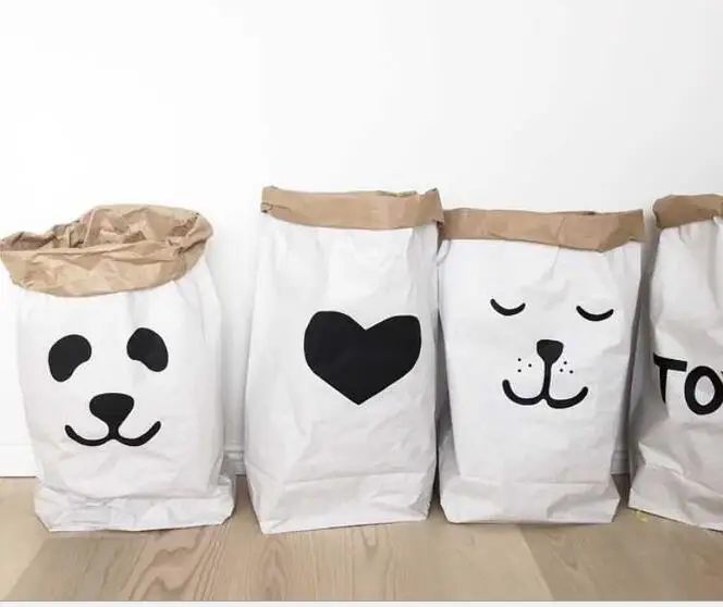 Nordic Style Kraft Paper Storage Bag Children Kids Toys Clothing Organizer Eco-Friendly Children Room Decoration Nursery B639
Nordic Style Kraft Paper Storage Bag Children Kids Toys Clothing Organizer Eco-Friendly Children Room Decoration Nursery B639