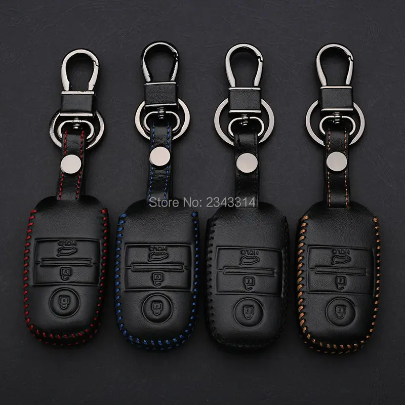 For 2016 2017 2018 Kia Sportage Car Keychain Hand Stitched Leather Car Key Fob Cover Case Remate Key Chain Rings Car Accessories
For 2016 2017 2018 Kia Sportage Car Keychain Hand Stitched Leather Car Key Fob Cover Case Remate Key Chain Rings Car Accessories