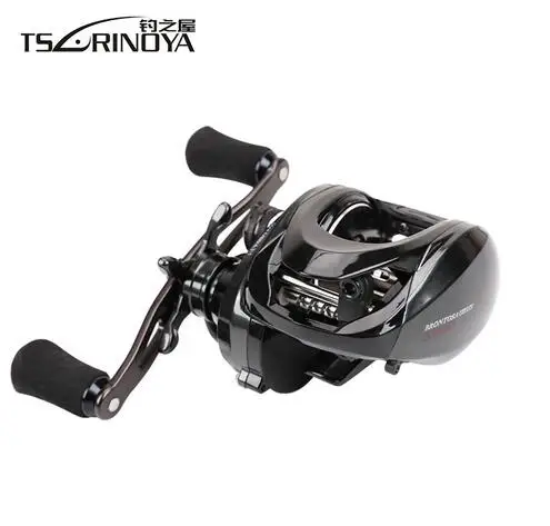 TSURINOYA Brontosaurus Metal Baitcasting Fishing Reel Drag 10KG 260g 10+1BB 6.3:1 centrifugal Brake
TSURINOYA Brontosaurus Metal Baitcasting Fishing Reel Drag 10KG 260g 10+1BB 6.3:1 centrifugal Brake
