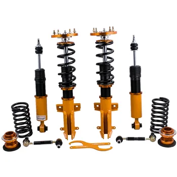 24 Ways Adjustable Damper Coilovers Suspension for Ford Mustang 05-14 Front Rear Strut Shock Absorber
24 Ways Adjustable Damper Coilovers Suspension for Ford Mustang 05-14 Front Rear Strut Shock Absorber