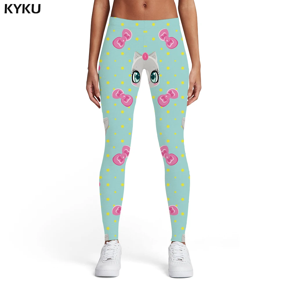 KYKU Brand Cat Leggings Women Animal Elastic Cartoon Spandex Abstract Trousers Space Sport Womens Leggings Pants Casual Slim
KYKU Brand Cat Leggings Women Animal Elastic Cartoon Spandex Abstract Trousers Space Sport Womens Leggings Pants Casual Slim