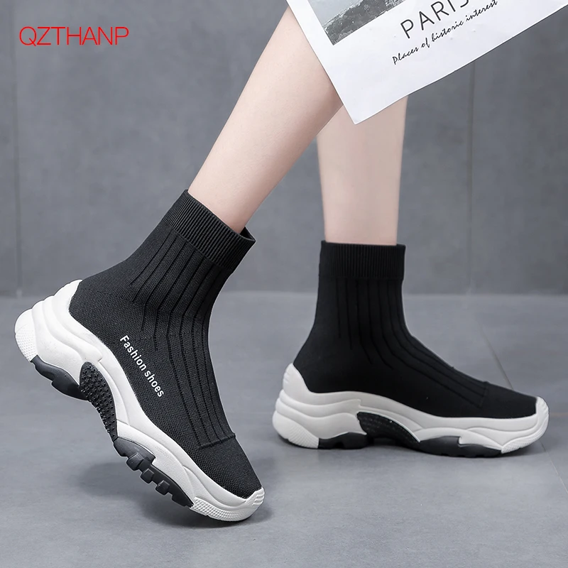 Fashion Women's Casual Shoes Female Soft Outdoors New Socks Shoes Fly Weave Sneakers Breathable Tenis Chaussures Femme Krasovki
Fashion Women's Casual Shoes Female Soft Outdoors New Socks Shoes Fly Weave Sneakers Breathable Tenis Chaussures Femme Krasovki