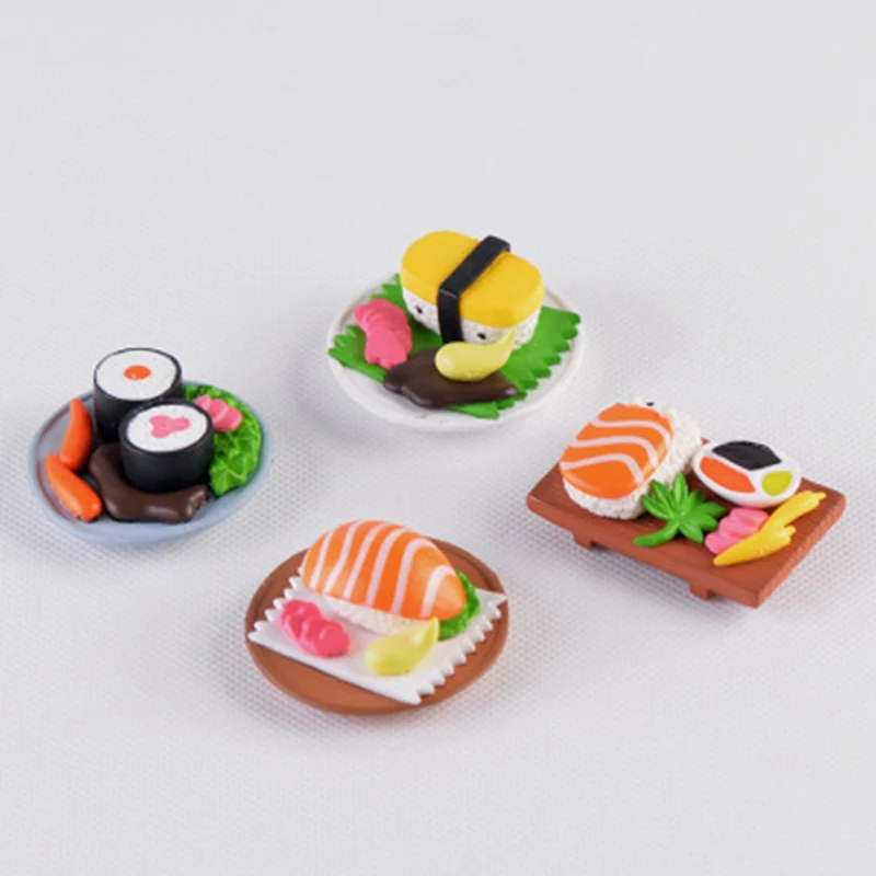 ZOCDOU 4 Pieces Japan Sushi Sashimi Fish Food Japanese Tokyo Dinner Restaurant Model Samll Statue Figurine Ornament Miniatures
ZOCDOU 4 Pieces Japan Sushi Sashimi Fish Food Japanese Tokyo Dinner Restaurant Model Samll Statue Figurine Ornament Miniatures