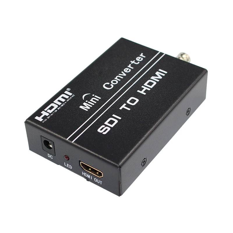 SDI to HDMI Converter HD 3G SD-SDI Video Converter SDI/HDMI to HDMI Adapter Converter 1080P For Camera HDTV Monitor
SDI to HDMI Converter HD 3G SD-SDI Video Converter SDI/HDMI to HDMI Adapter Converter 1080P For Camera HDTV Monitor