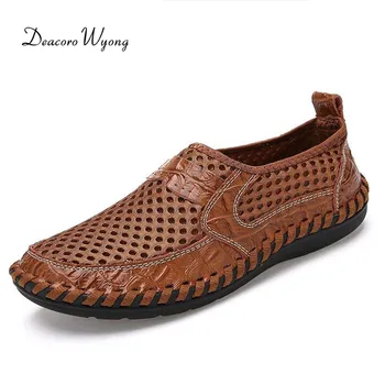 2018 Summer casual men's shoes hollow mesh breathable trend lazy shoes large size lightweight men's sandals EUR38-48
2018 Summer casual men's shoes hollow mesh breathable trend lazy shoes large size lightweight men's sandals EUR38-48