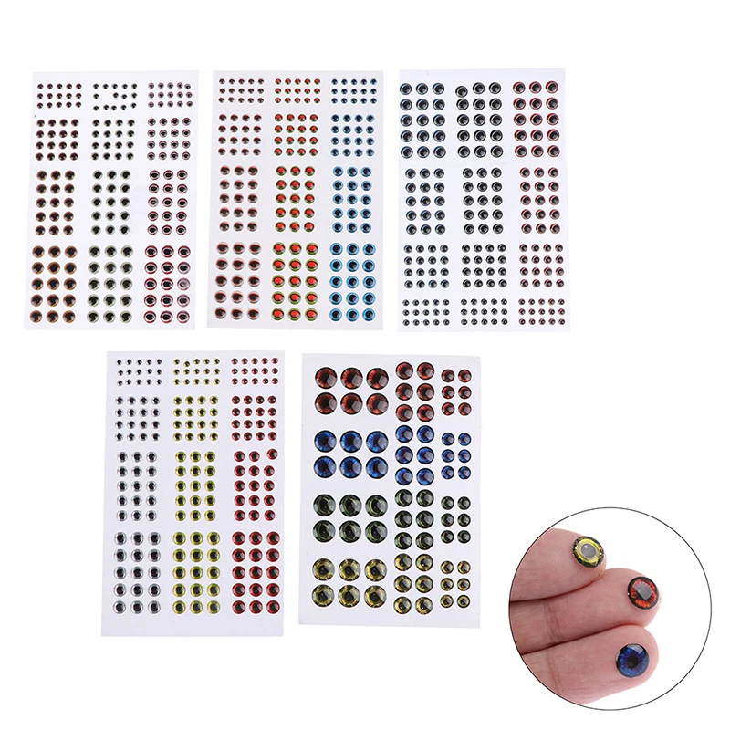 183Pcs/72Pcs Holographic 2D 3D 4D 5D Fish Eyes for Fly Tying Streamers Baitfish Wood Plastic Lure Popper DIY Eyes
183Pcs/72Pcs Holographic 2D 3D 4D 5D Fish Eyes for Fly Tying Streamers Baitfish Wood Plastic Lure Popper DIY Eyes