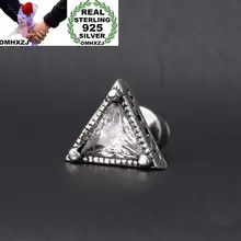 Stud-Earrings Sterling-Silver Zircon S925 Fashion European OMHXZJ Man Party EA141 Three-Colors Stud-Earrings Sterling-Silver Zircon S925 Fashion European OMHXZJ Man Party EA141 Three-Colors
