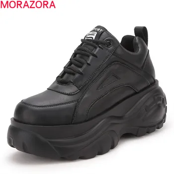 MORAZORA 2020 new arrival women sneakers Thick bottom platform shoes round toe lace up autumn punk casual shoes ladies black
MORAZORA 2020 new arrival women sneakers Thick bottom platform shoes round toe lace up autumn punk casual shoes ladies black