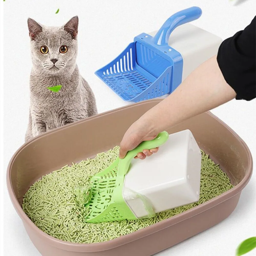 Useful Cat Litter Shovel Pet Cleaning Tool Scoop Quick Easy Cat Sand Cleaning Toilet Poop Picker Holder Box Spoon Filter 15 Bags
Useful Cat Litter Shovel Pet Cleaning Tool Scoop Quick Easy Cat Sand Cleaning Toilet Poop Picker Holder Box Spoon Filter 15 Bags