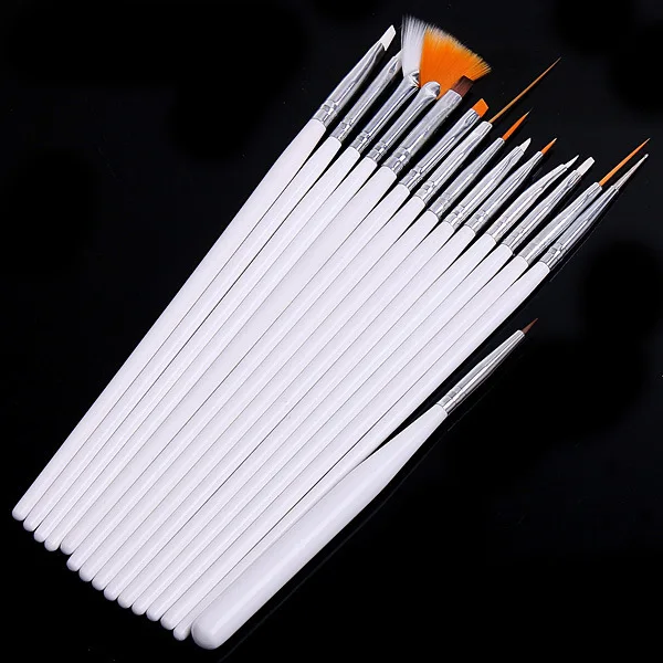15 pcs nail art decorations brush set tools professional painting pen for false nail tips UV nail gel polish
15 pcs nail art decorations brush set tools professional painting pen for false nail tips UV nail gel polish