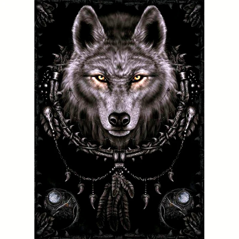 Full Square/Round Drill 5D DIY Diamond Painting "Animal wolf" 3D Embroidery Cross Stitch Mosaic Rhinestone Home Decor Gift
Full Square/Round Drill 5D DIY Diamond Painting "Animal wolf" 3D Embroidery Cross Stitch Mosaic Rhinestone Home Decor Gift