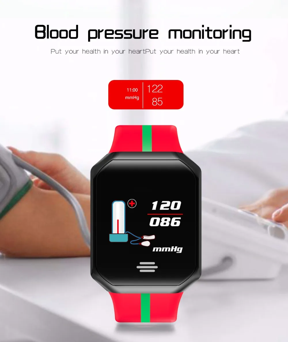New B07 Pedometer Blood Pressure Heart Rate Monitor Smart Watch IP67 Waterproof Sport Fitness Trakcer Watch Men Women Smartwatch (8)