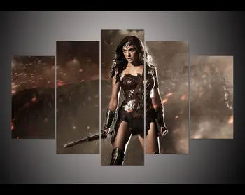 Print wonder woman in batman v superman Movie poster picture Painting on Canvas home decor art for kids decor picture 
Print wonder woman in batman v superman Movie poster picture Painting on Canvas home decor art for kids decor picture