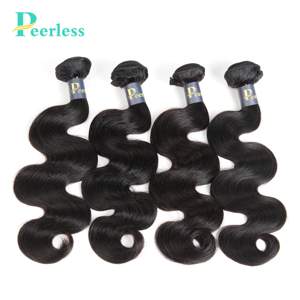 PEERLESS Virgin Hair Malaysian Body Wave Weave 4 Bundles Natural Color 100% Unprocessed Raw Human Hair Extensions Free Shipping
PEERLESS Virgin Hair Malaysian Body Wave Weave 4 Bundles Natural Color 100% Unprocessed Raw Human Hair Extensions Free Shipping
