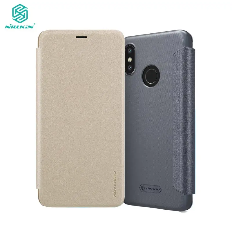 Xiaomi Mi 8 Case Mi8 Flip Case Nillkin Sparkle Series Hard Plastic PU Cover 
Xiaomi Mi 8 Case Mi8 Flip Case Nillkin Sparkle Series Hard Plastic PU Cover