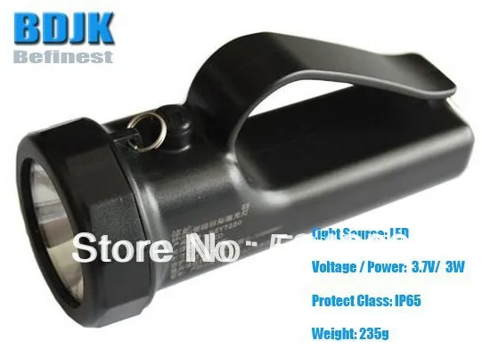Portable LED Flashlight/ Lights & Lighting / LED Spotlights with 500 Meters Effective Distance and Explosion Proof
Portable LED Flashlight/ Lights & Lighting / LED Spotlights with 500 Meters Effective Distance and Explosion Proof