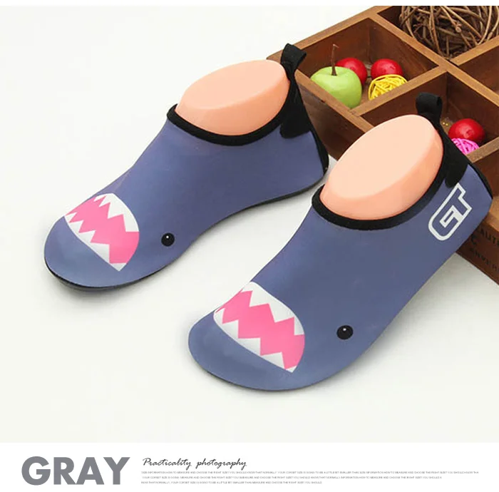 Summer Children Water Shoes Breathable Quick Dry Swimming Fins Aqua Socks Wetsuit Prevent Scratche Warming Slip-on Beach Schuhe (11)