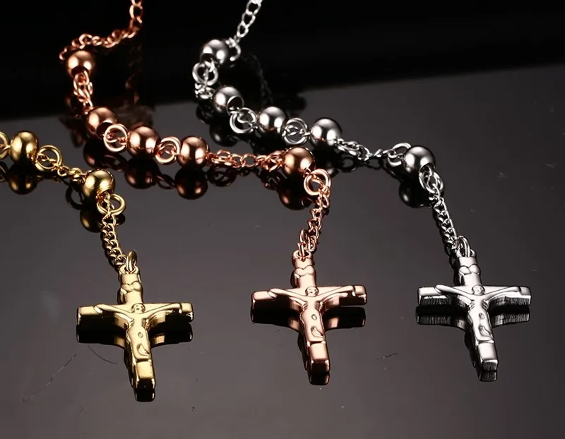 2018 Stainless Steel Men Collier Maxi Necklace Collares Men's Charm Jesus & Pendants Long Rosary Chain Stainless Steel Jewelry
2018 Stainless Steel Men Collier Maxi Necklace Collares Men's Charm Jesus & Pendants Long Rosary Chain Stainless Steel Jewelry
