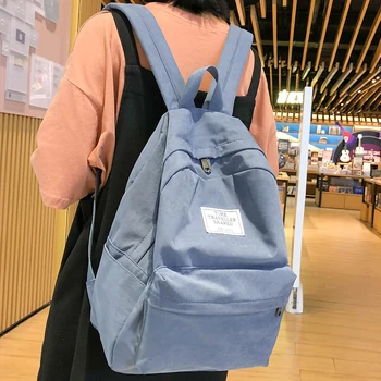 Fashion Cotton Fabric Backpack Cute Student Women School Bags Girls Kawaii Backpack Female Luxury Teenage Bag Lady Book 2019 new
Fashion Cotton Fabric Backpack Cute Student Women School Bags Girls Kawaii Backpack Female Luxury Teenage Bag Lady Book 2019 new