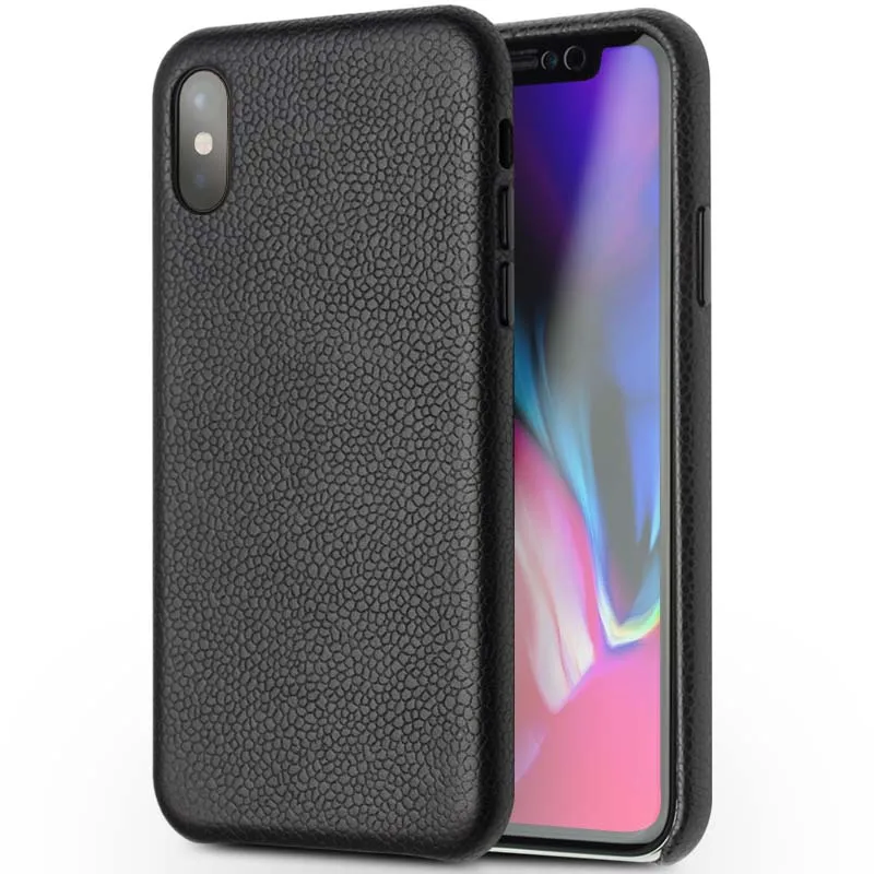 QIALINO for Apple iPhone X XS Case Genuine Leather Back Cover Skin for iPhone XS MAX XR Luxury Retro Protection Shell Red Black
QIALINO for Apple iPhone X XS Case Genuine Leather Back Cover Skin for iPhone XS MAX XR Luxury Retro Protection Shell Red Black