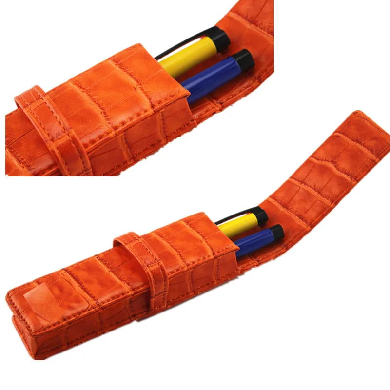 Orange Double Pen Case Leather Case PU Crocodile pattern Pen Roller Pen Case Business Gift Birthday Gift Office Accessories
Orange Double Pen Case Leather Case PU Crocodile pattern Pen Roller Pen Case Business Gift Birthday Gift Office Accessories